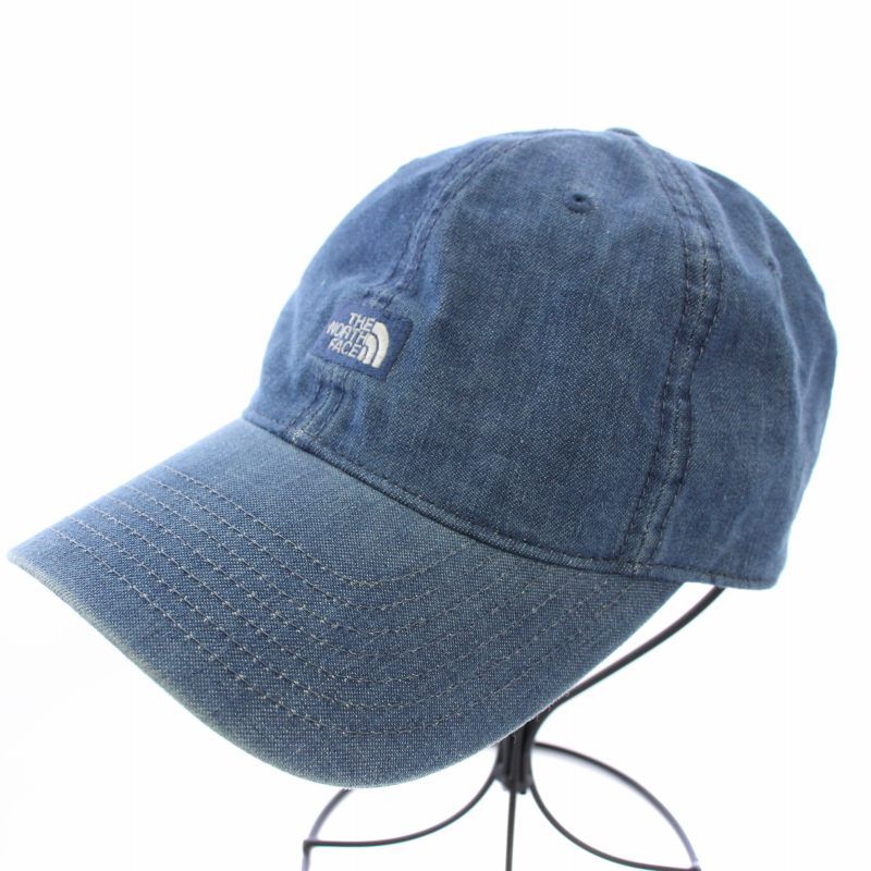 ★美品★ノースフェイス パープルレーベル デニム フィールド キャップ Denim Field Cap NN8852N size Free インディゴ 帽子 キャップ ノースフェイス パープルレーベル THE NORTH FACE PURPLE LABEL