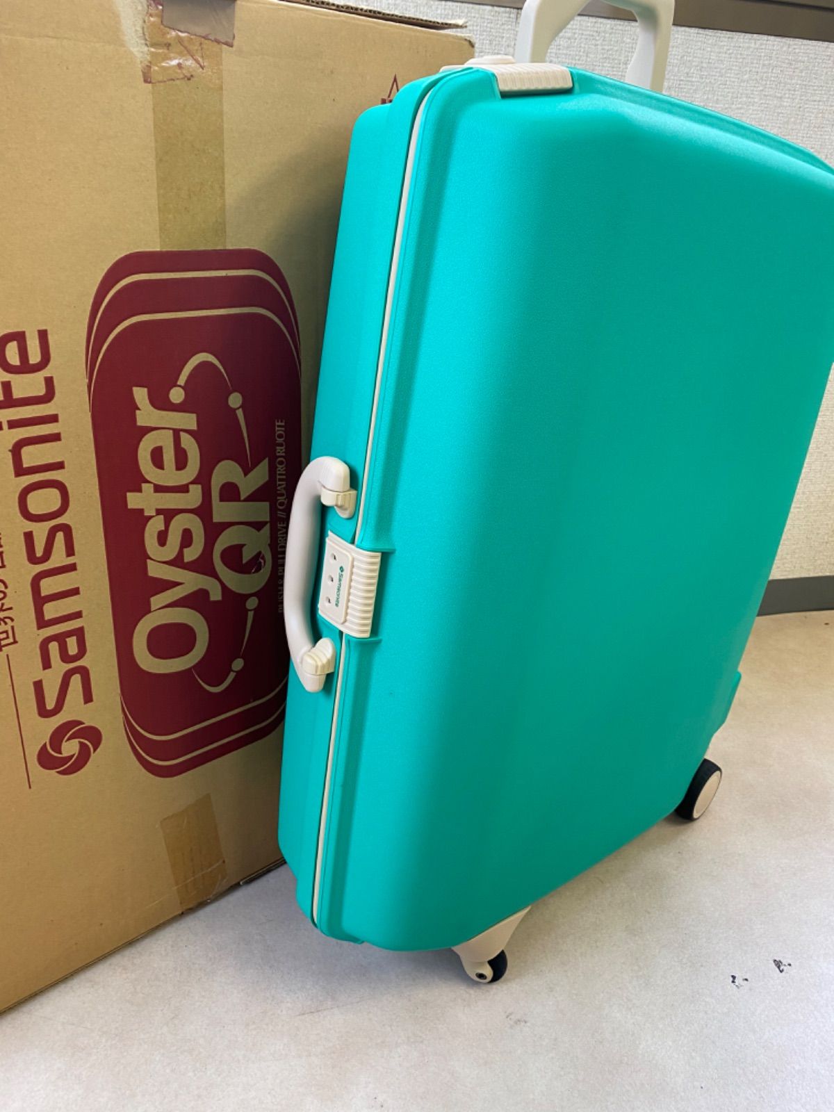 サムソナイト スーツケース キャリーバック オイスター 極美品 - メルカリ