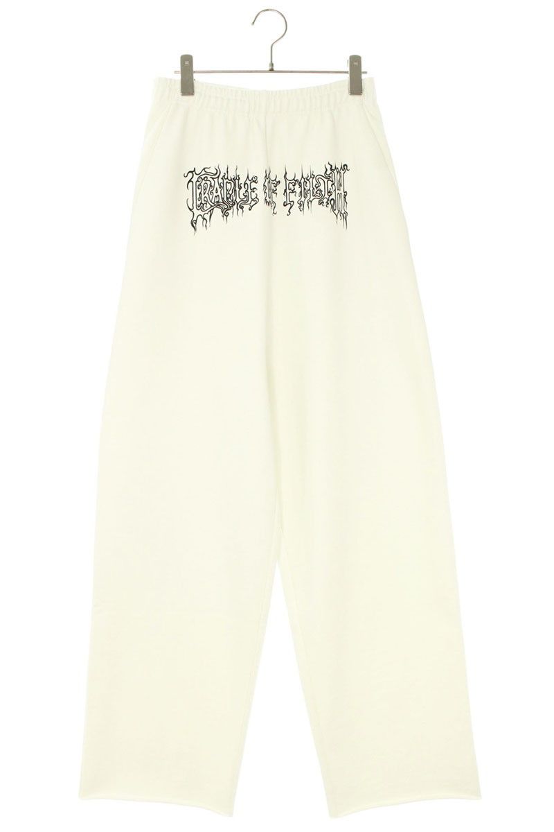 ヴェトモン 25AW UCF76SP100I Cofロゴスウェットロングパンツ メンズ S