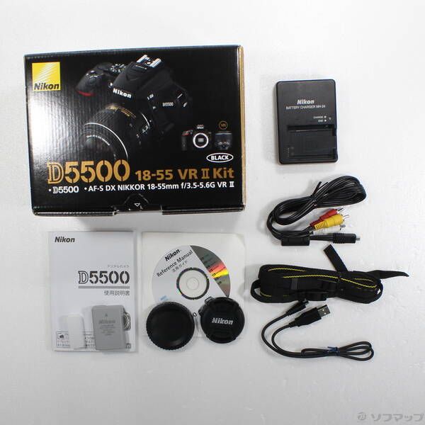 Nikon D5500 18-55 VR2 レンズキット BLACK オンライン で