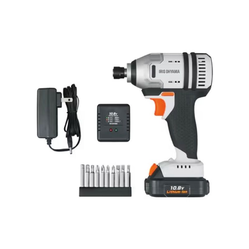 メーカー正規品 IRIS OHYAMA アイリスオーヤマ JIDBL130 充電式インパクトドライバ 10.8V ブラシレスモーター搭載