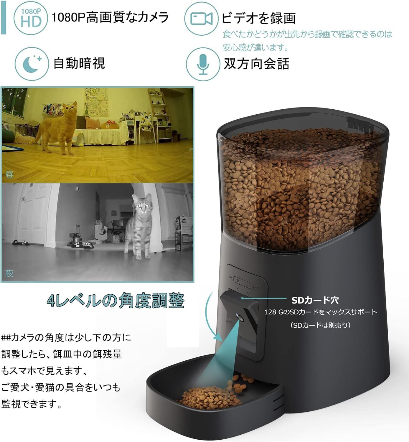 カメラ付き
