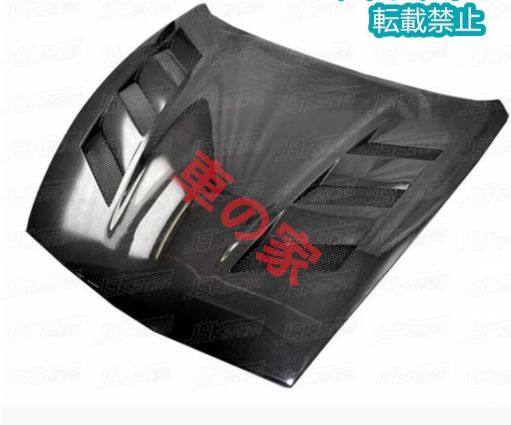 日産 フェアレディZ Z34 370Z 用 AMUSEスタイル カーボン製 ダクト付きボンネットエンジンフード フードフード改装パーツ FFCRYSTALESIA_COM