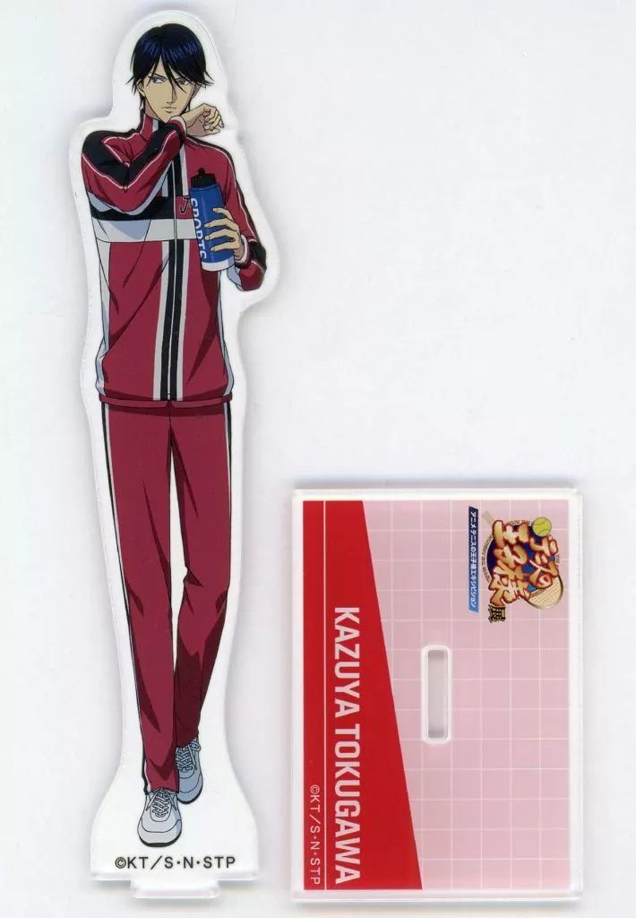 徳川カズヤ　缶バッジ　アクリルスタンド　ほか 新テニスの王子様 アクリルスタンド (16) 徳川カズヤ