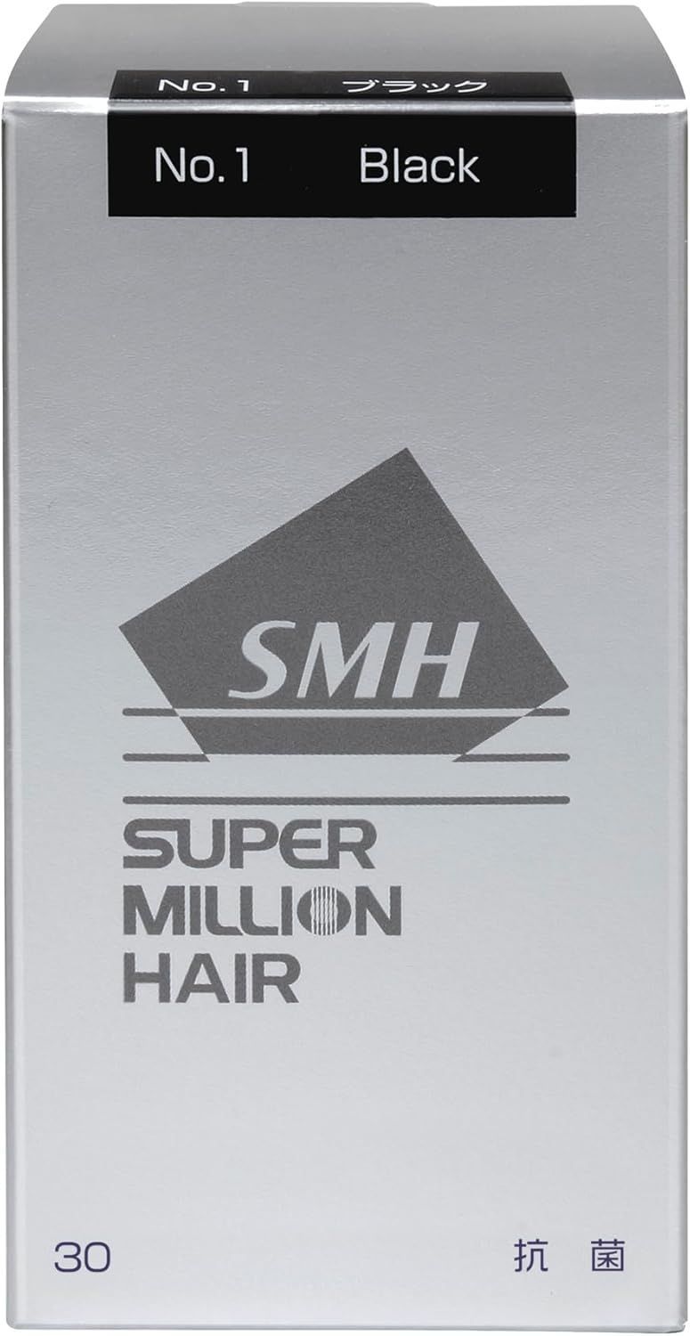 スーパーミリオンヘアー ブラック 30g 5箱 新品・未開封 スーパーミリオンヘアー ブラック 30g 5個 - メルカリ