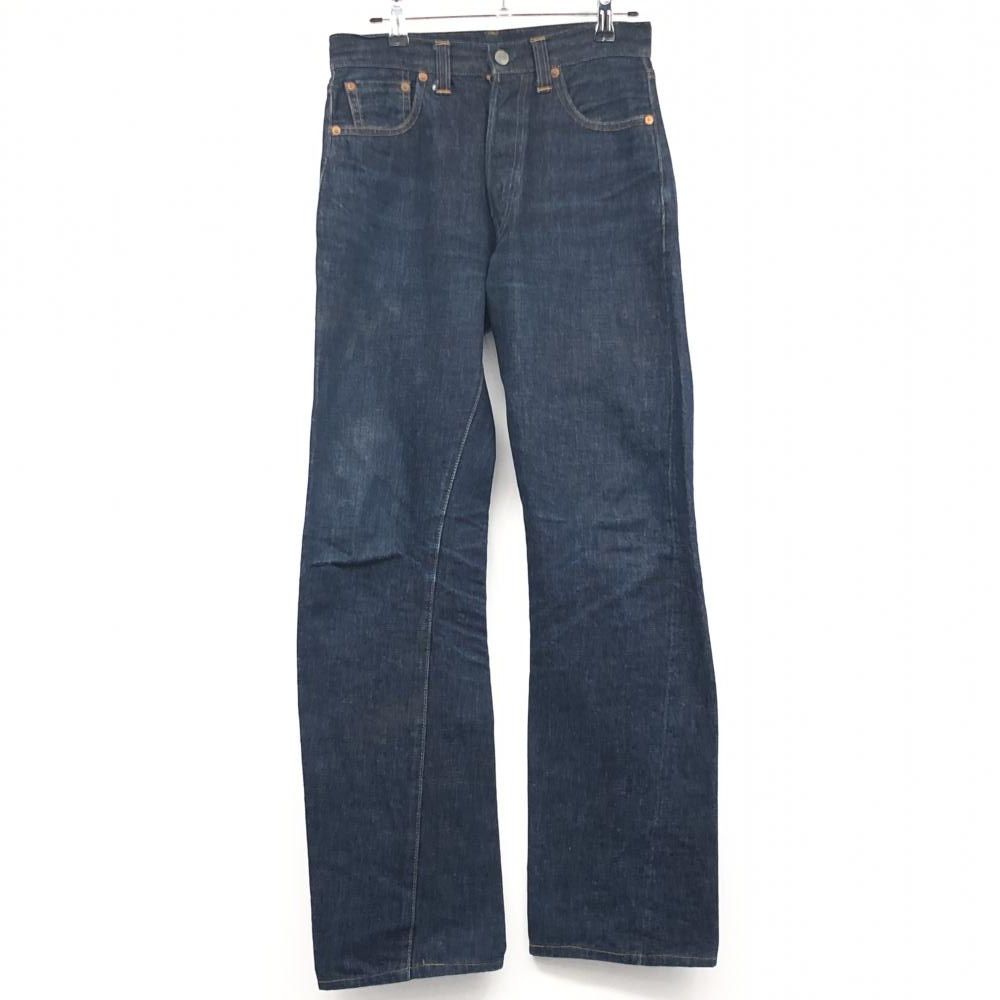 【中古】00s　Levi's　501XX復刻  ボタン裏555 バレンシア工場製 BIG E デニムパンツ インディゴ W30L36 リーバイス[17]