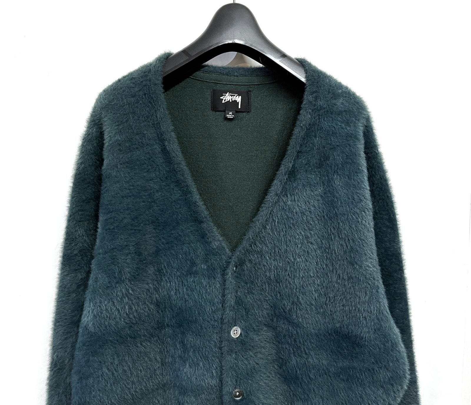 STUSSY｜ステューシー Shaggy Cardigan シャギーカーディガン ニット セーター