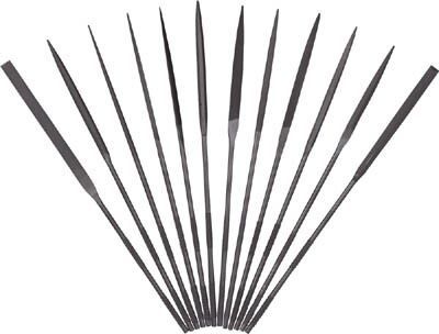 ツボサン 精密ヤスリ 12本組セット ST01256T