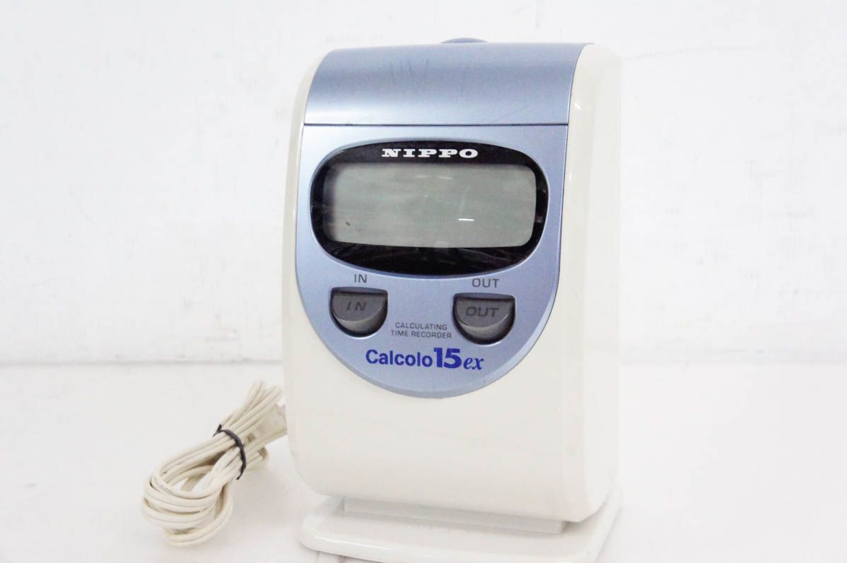 NIPPO Calcilo 15ex 計算タイムレコーダー Amazon.co.jp: テクノ・セブン 計算タイムレコーダー カルコロ