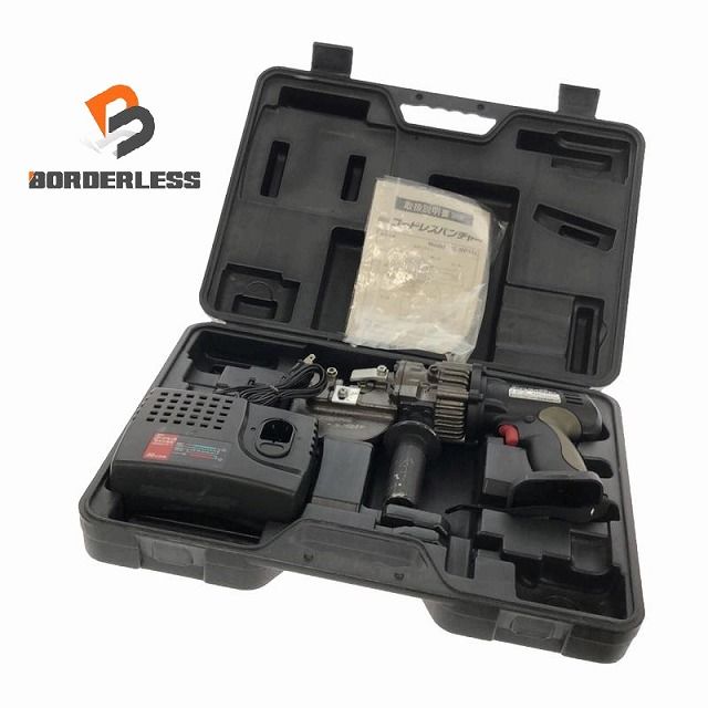 ☆中古品☆IKURA イクラ 育良精機 12V コードレスパンチャー IS-MP15L