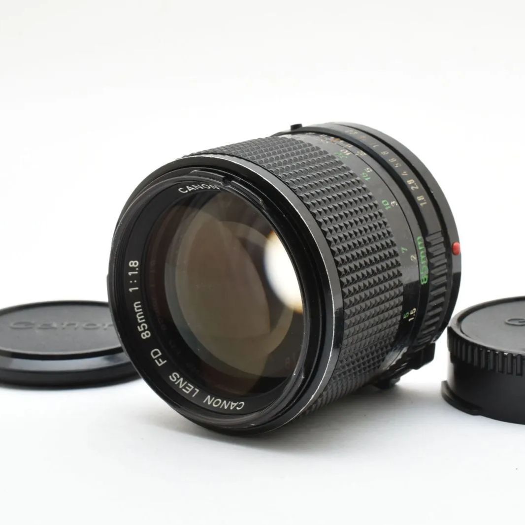 Canon FD NFD 85mm f1.8 SLR MF ポートレートレンズ - メルカリ