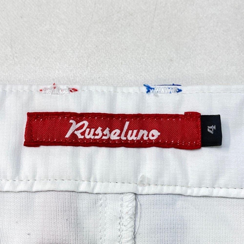 サイズ：4 RUSSELUNO ラッセルノ ハーフパンツ ホワイト系
