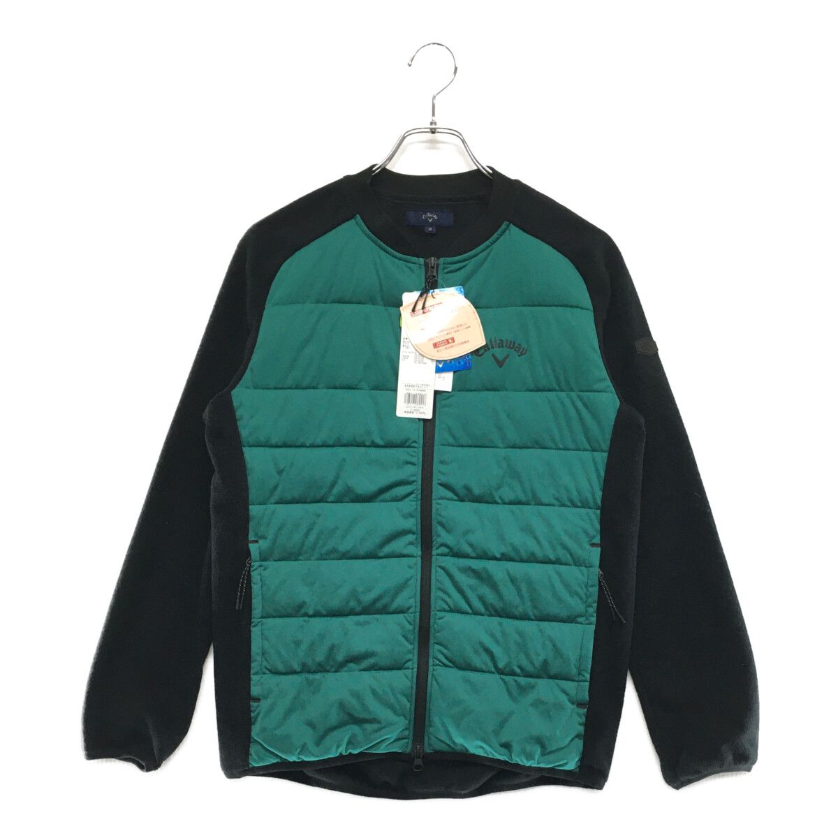 パパさん専用ページです 未使用品 メンズ キャロウェイ Callaway ブルゾン M 緑 ダブルジップ