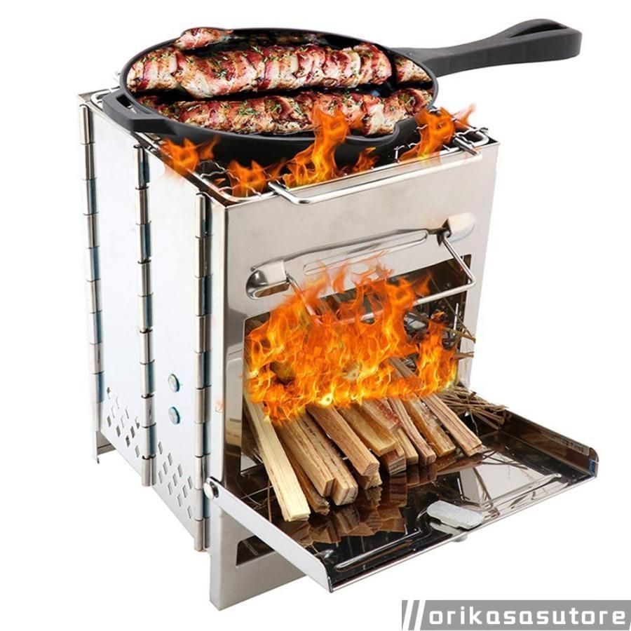 BBQコンロ　新品・未使用　コンパクト　ソロキャンプ　昭和レトロ　当時物 BBQコンロ 新品・未使用 コンパクト ソロキャンプ 昭和レトロ