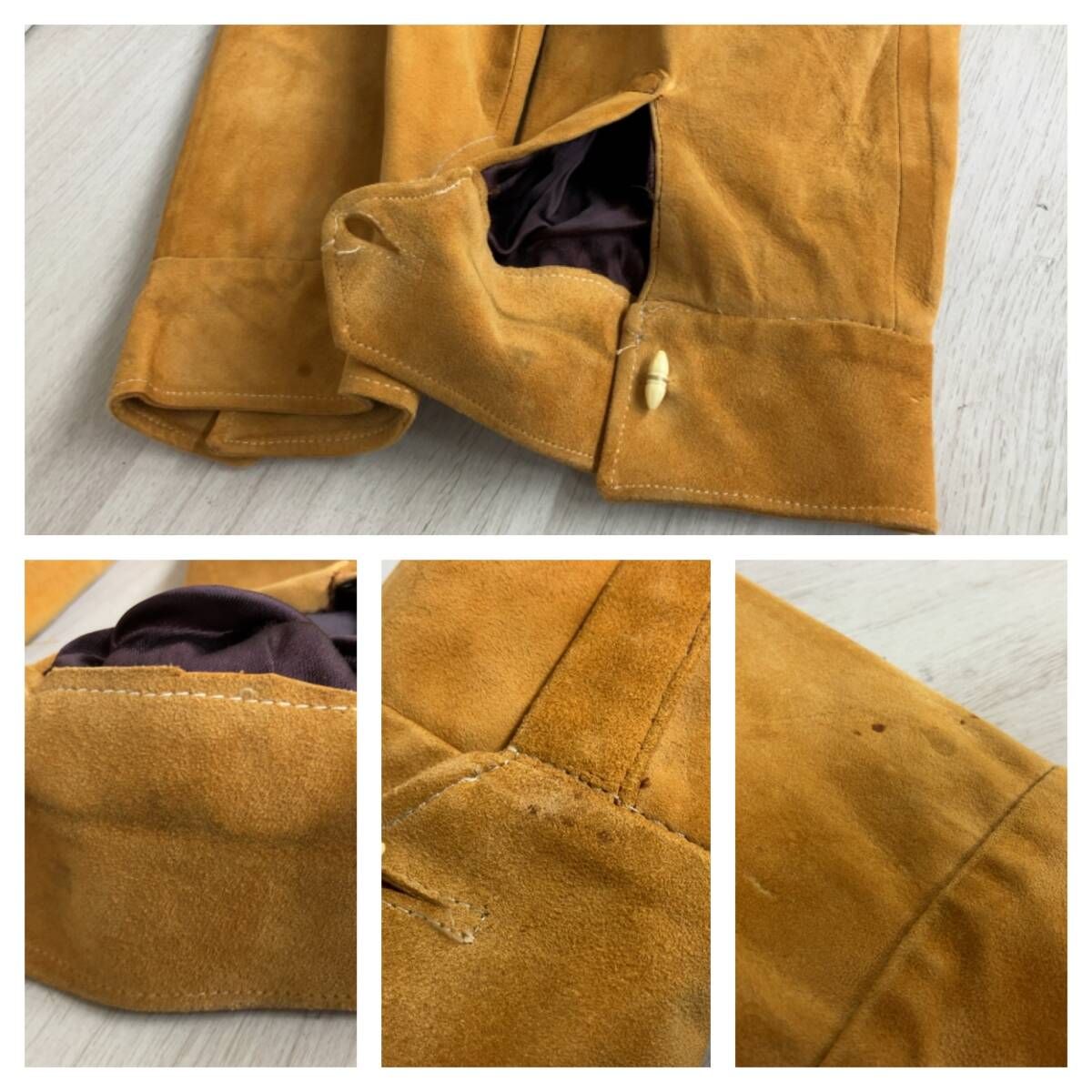 カリフォルニアン　ビンテージスエードジャケット 古着 50s USA製 California Sportswear Ace of Suedes 上質