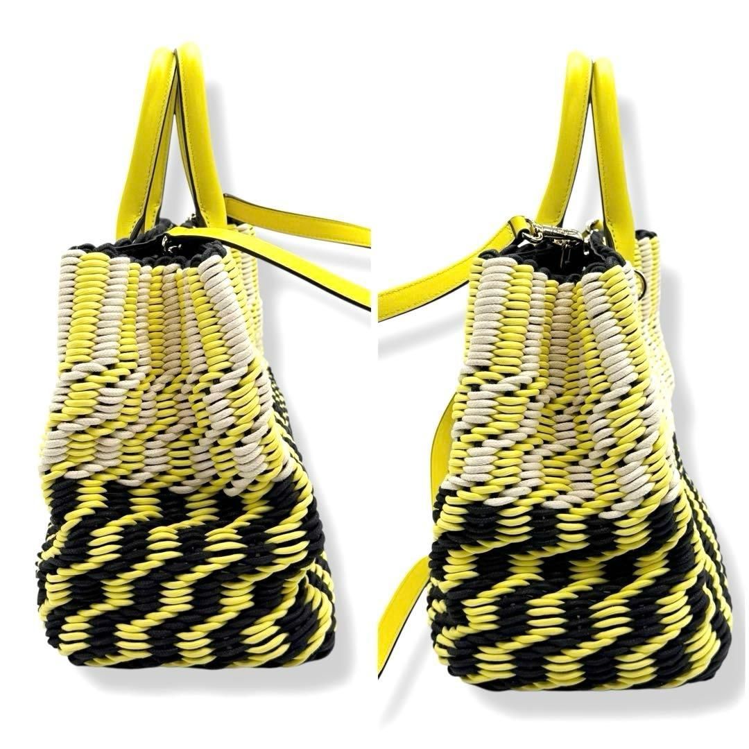 未使用 フェラガモ スタジオボックス 2way かごバッグ トートバッグ