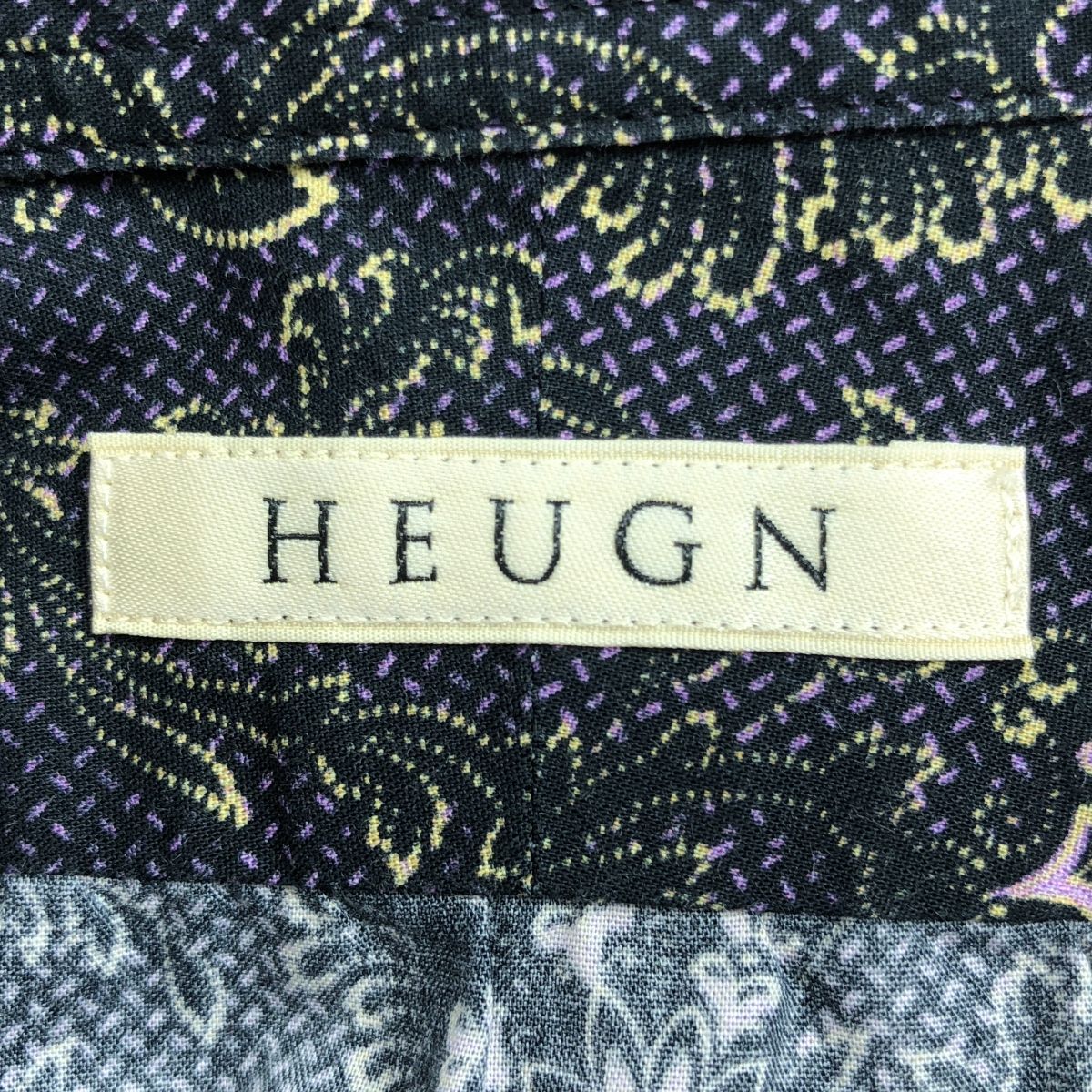 美品】 HEUGN / ユーゲン | 2022AW | Print James / 総柄