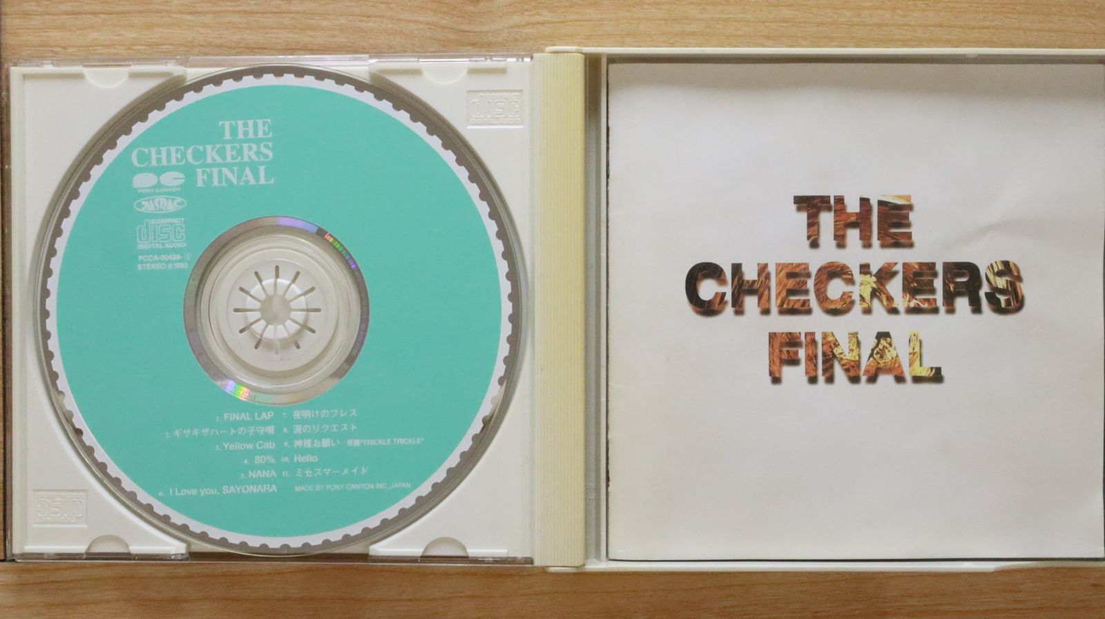 国内盤CD☆ザ・チェッカーズ/The Checkers□ FINAL～ラスト武道館