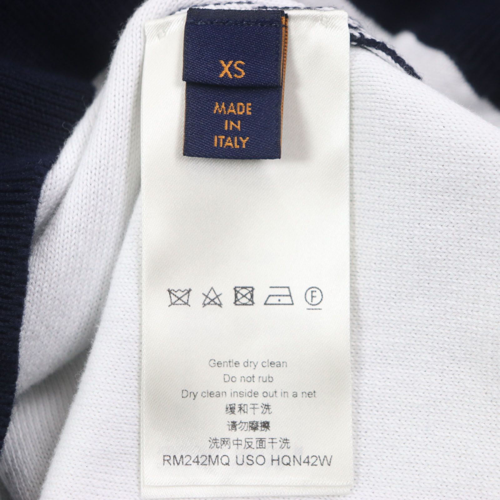 美品 LOUIS VUITTON ボーダーニット XS ロゴデザイン ボタン 楽天市場】ルイヴィトン（ニット・セーター｜トップス