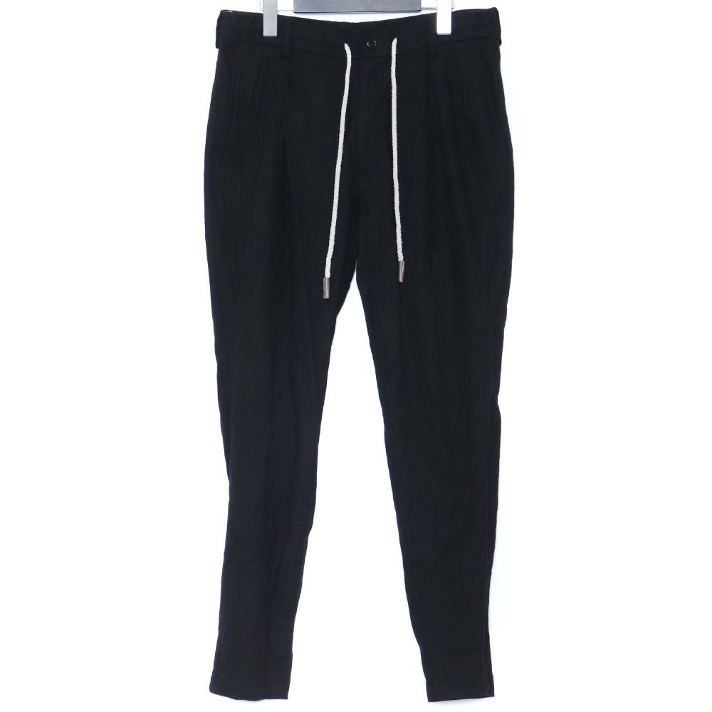 junhashimoto　クロップド　テーパード　パンツ　黒 KOEISTORE テーパードパンツ レディース 春 夏 春夏 黒