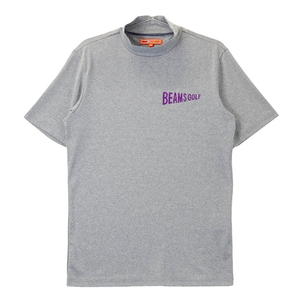 サイズ S BEAMS GOLF ビームスゴルフ ハイネック半袖Tシャツ グレー系 240101538832 ゴルフウェア メンズ ストスト