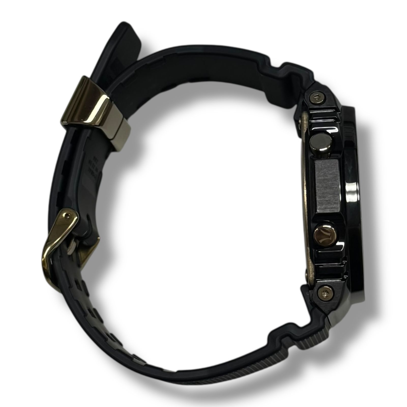  参考上代48400円 CASIO G SHOCK 八村塁コラボ 腕時計 電波ソーラー ジーショック Gショック カシオ GBM 2100 RH 1 AJR ゴールド ブラック 414 M 04 ラバーベルト 時計