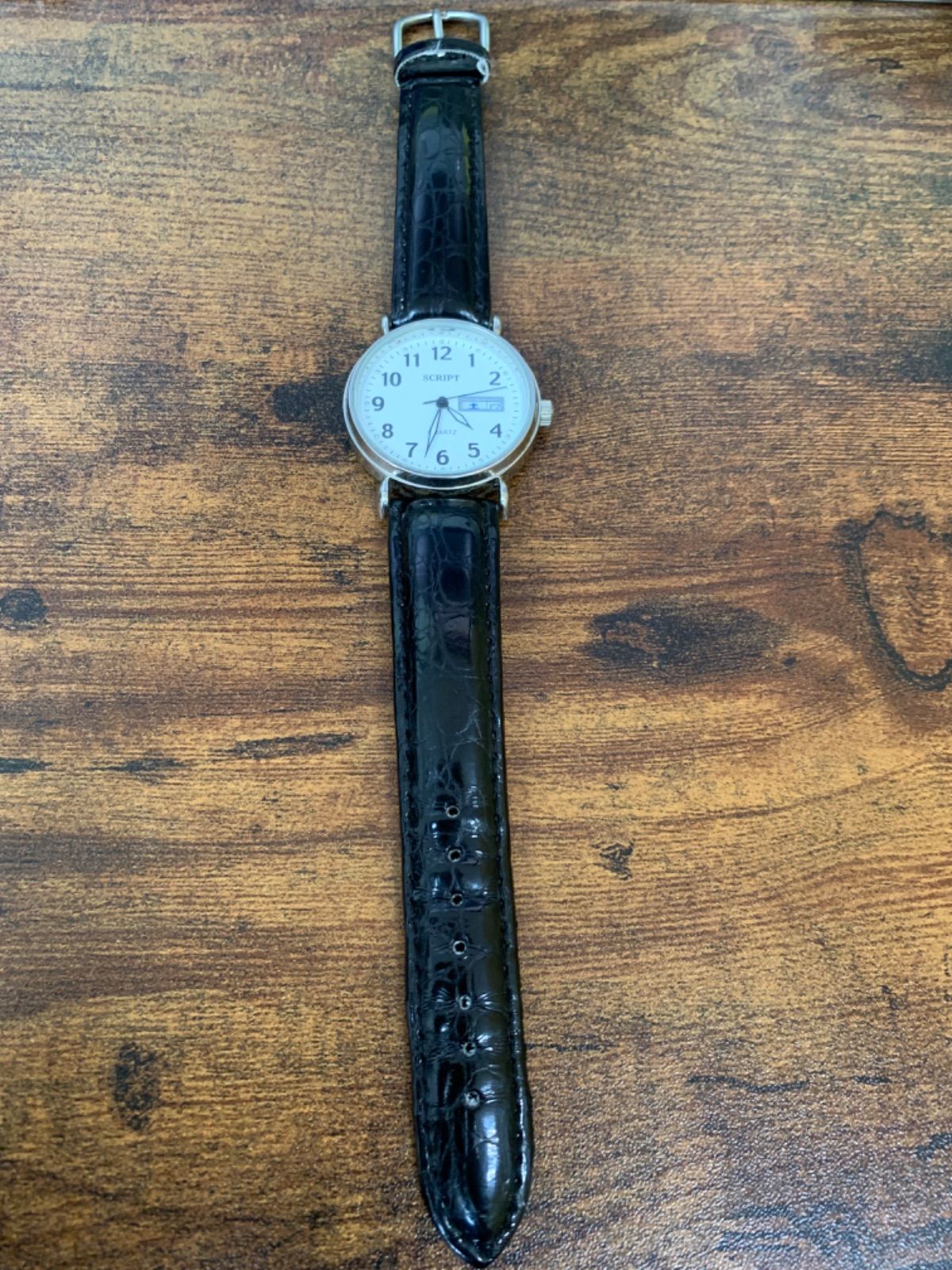 【9月13日電池交換 状態良好】SCRIPT J-AXIS 腕時計