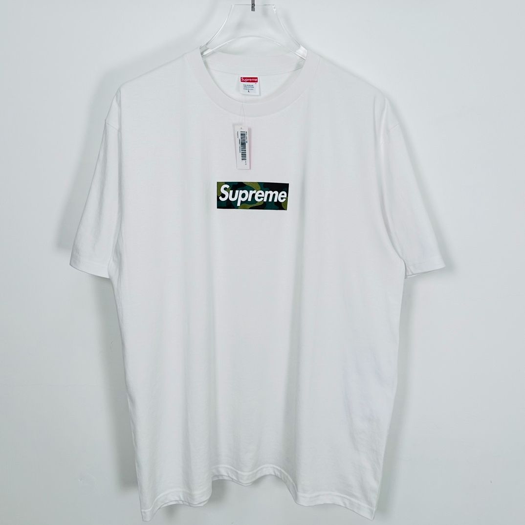 Supreme box logo tee camo  シュプリーム Tシャツ  23AW カモフラージュ ボックスロゴ クルーネック 半袖Tシャツ Box Logo Tee トップス カットソー