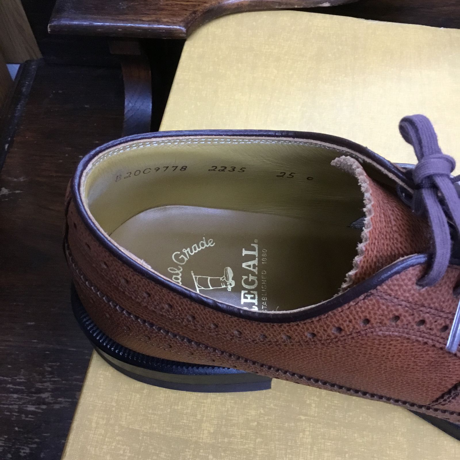 美品】リーガル REGAL 2235 インペリアルグレード ウイング