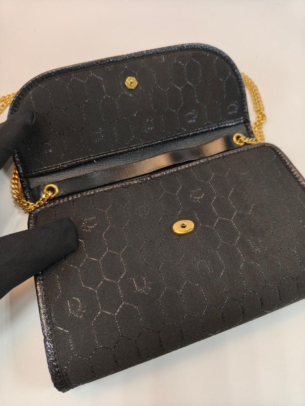 Dior ハニカム柄 ショルダーバッグ アクセサリーポーチ 9786 Dior ディオール ヴィンテージ ハニカム柄 ショルダーバッグ