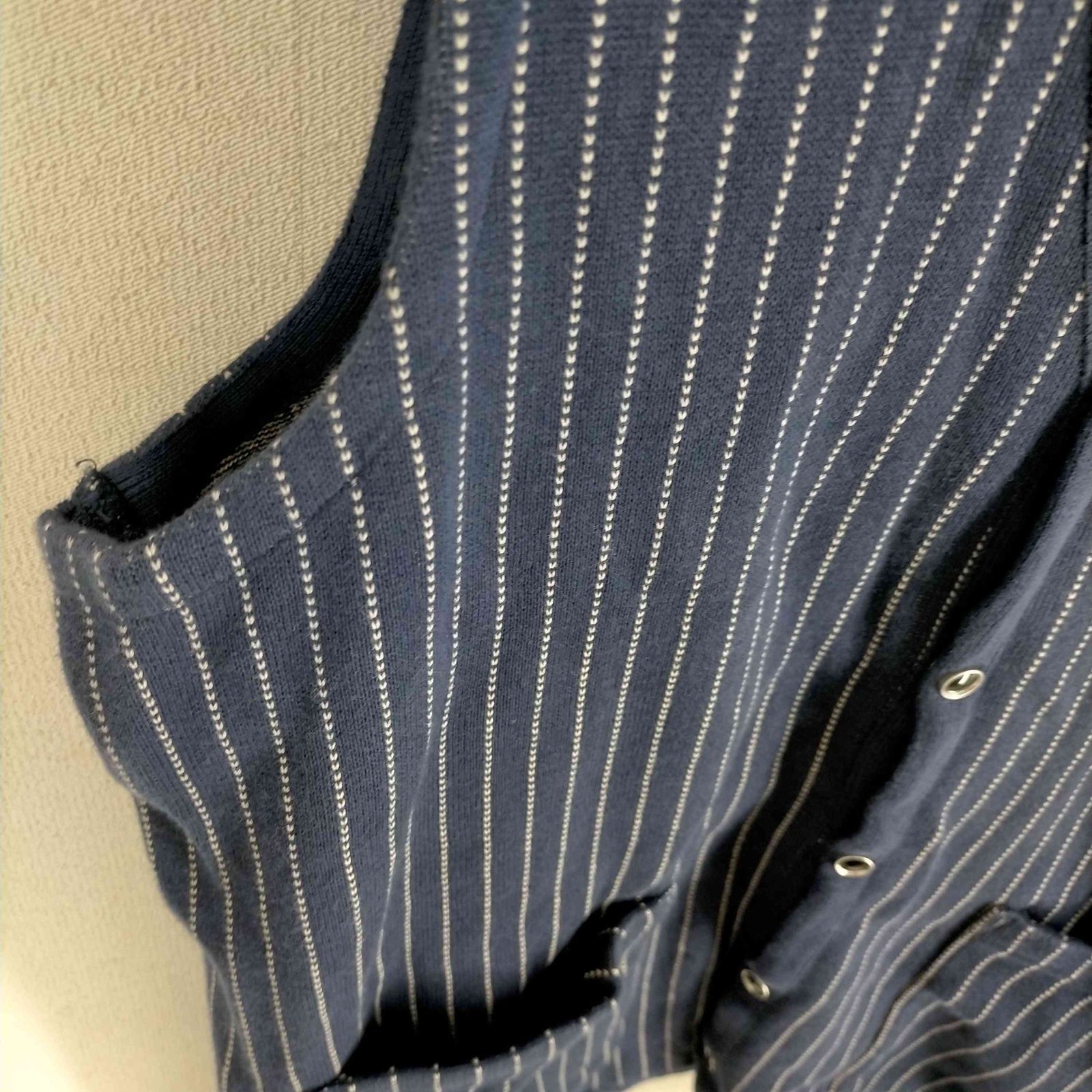 Westride Cycle Togs ストライプベスト 36 ウエストライド WESTRIDE CYCLE TOGS スナップボタンストライプ