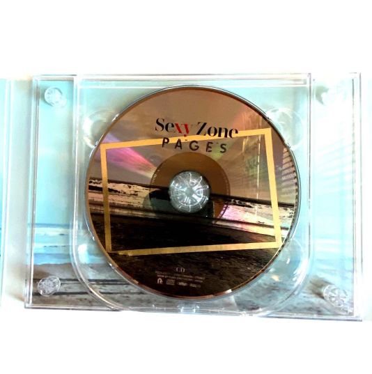 SexyZone PAGES DVD  初回限定盤 アルバム通常盤 Sexy Zone/PAGES ［CD+DVD］＜初回限定盤A＞