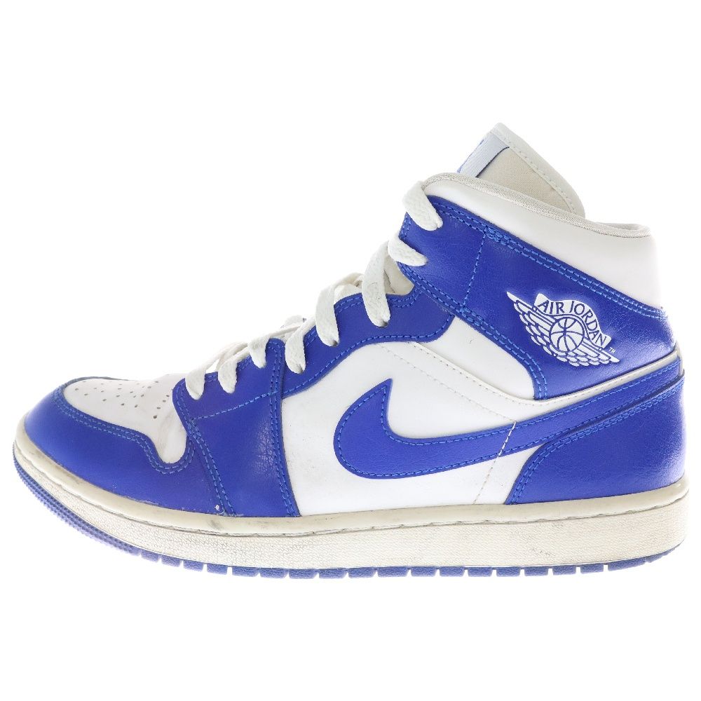 NIKE (ナイキ) Women's Air Jordan 1 Mid Kentucky Blue エア