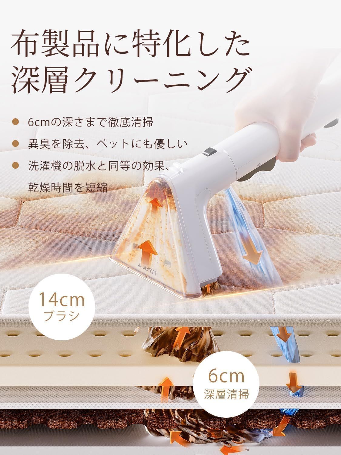 多機能で便利　カーペットクリーナー　布製　室内外 多機能で便利 カーペットクリーナー 布製 室内外