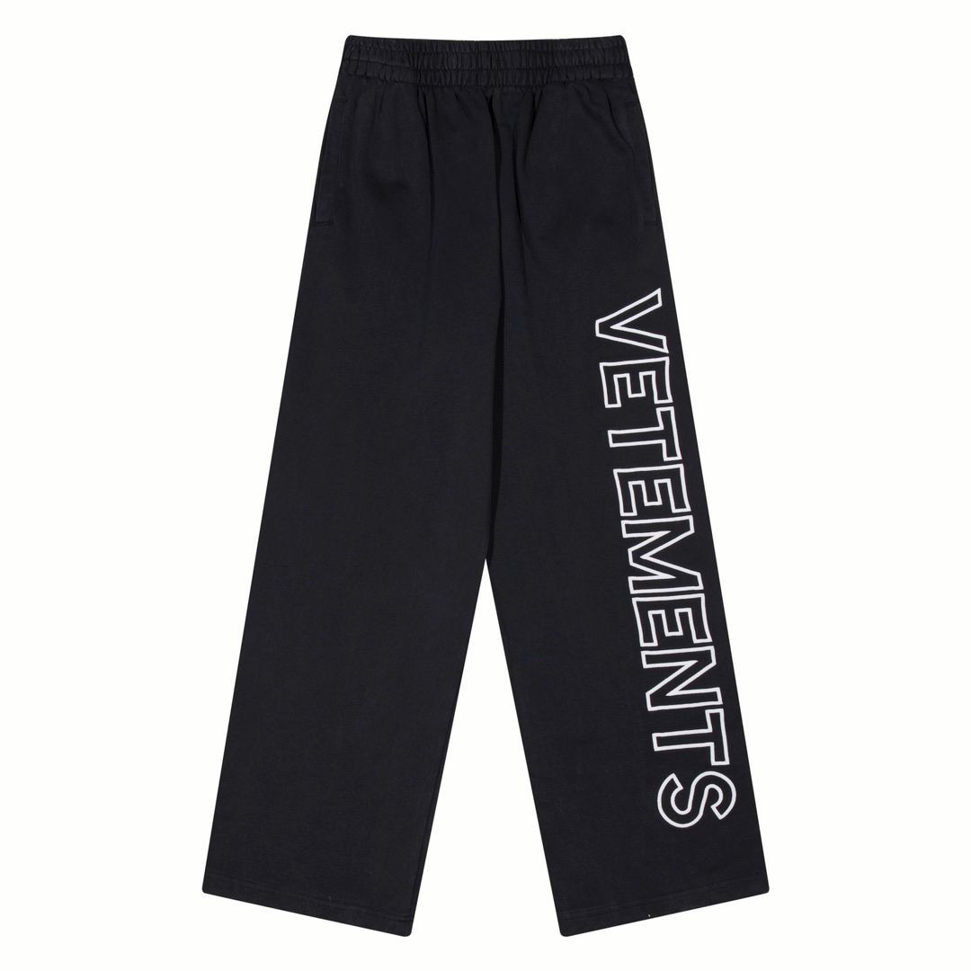 VETEMENTS ヴェトモン ロゴスウェットパンツ - メルカリ