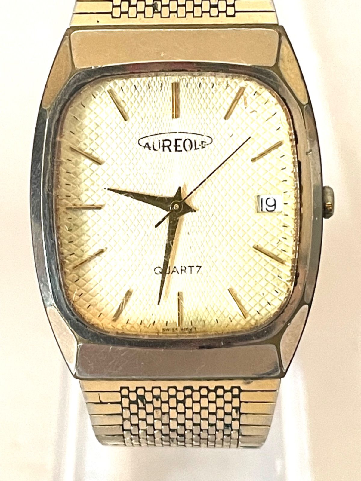 AUREOLE オレオール 腕時計 sw-211 スイス製 ゴールド - 腕時計