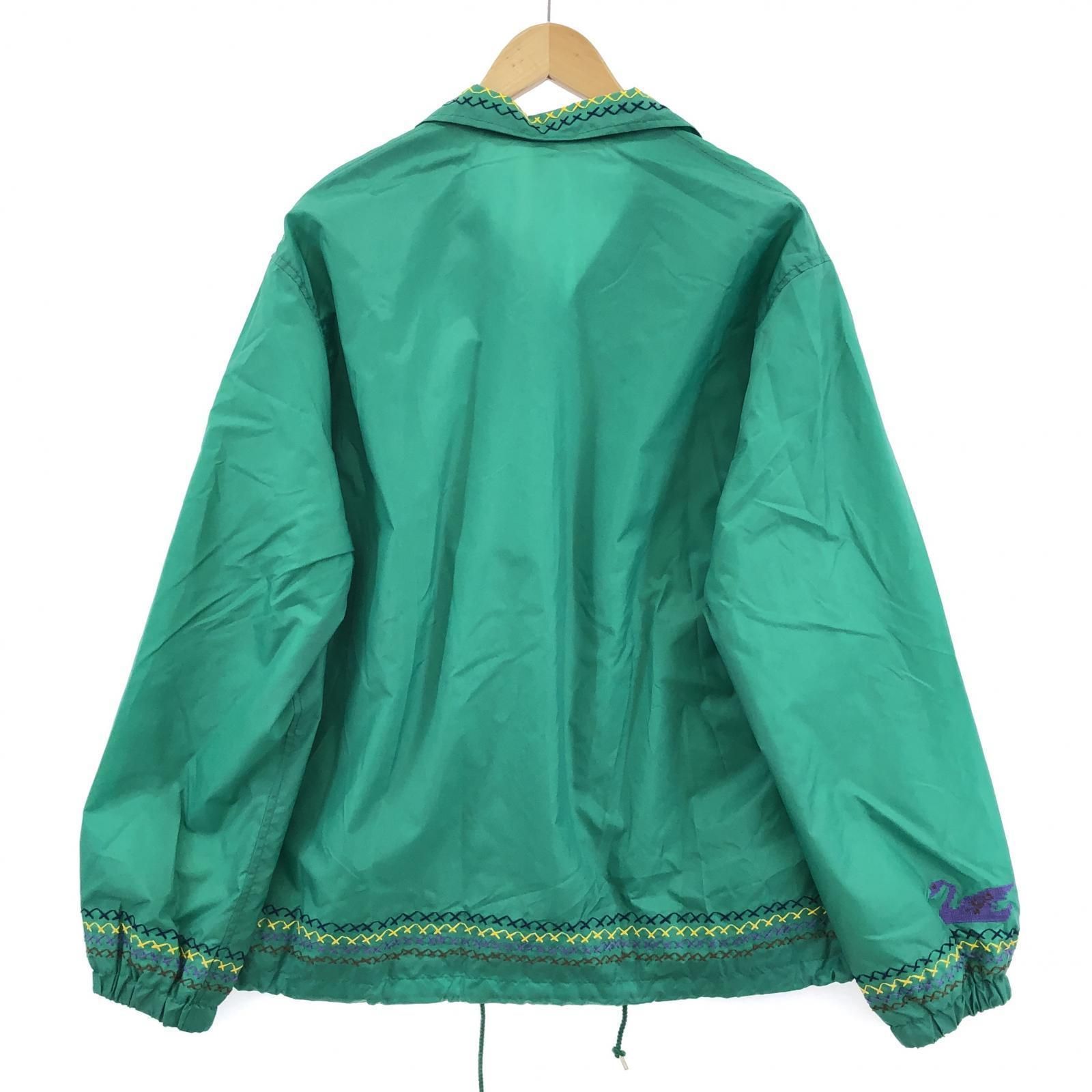 KHOKI Cross-stitch coach jacket 2 グリーン - メルカリ