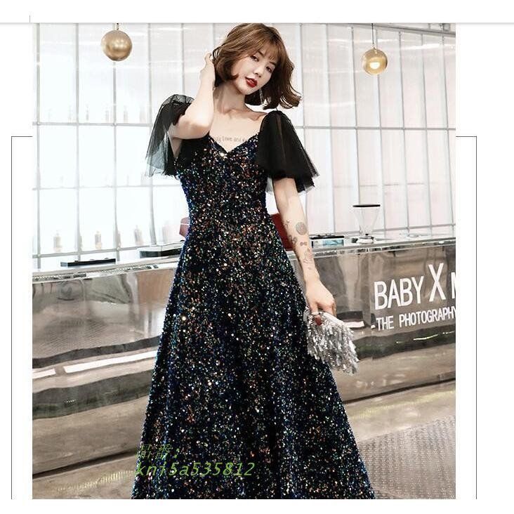 フ 袖 ウェディングドレス パーティードレス ロングドレス ブライダルドレス 披露宴 上品 二次会 結婚式 演奏会 ステージ衣装 kni5a535812 WWW_MORNINGWALKER_COM