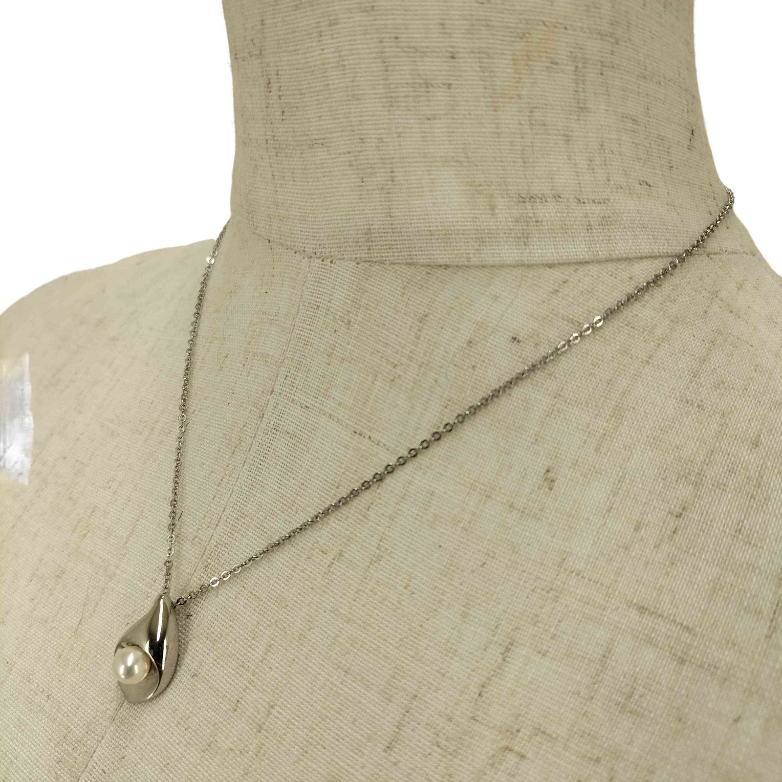 タサキシンジュ TASAKI SHINJU NS刻印 パールネックレス レディース