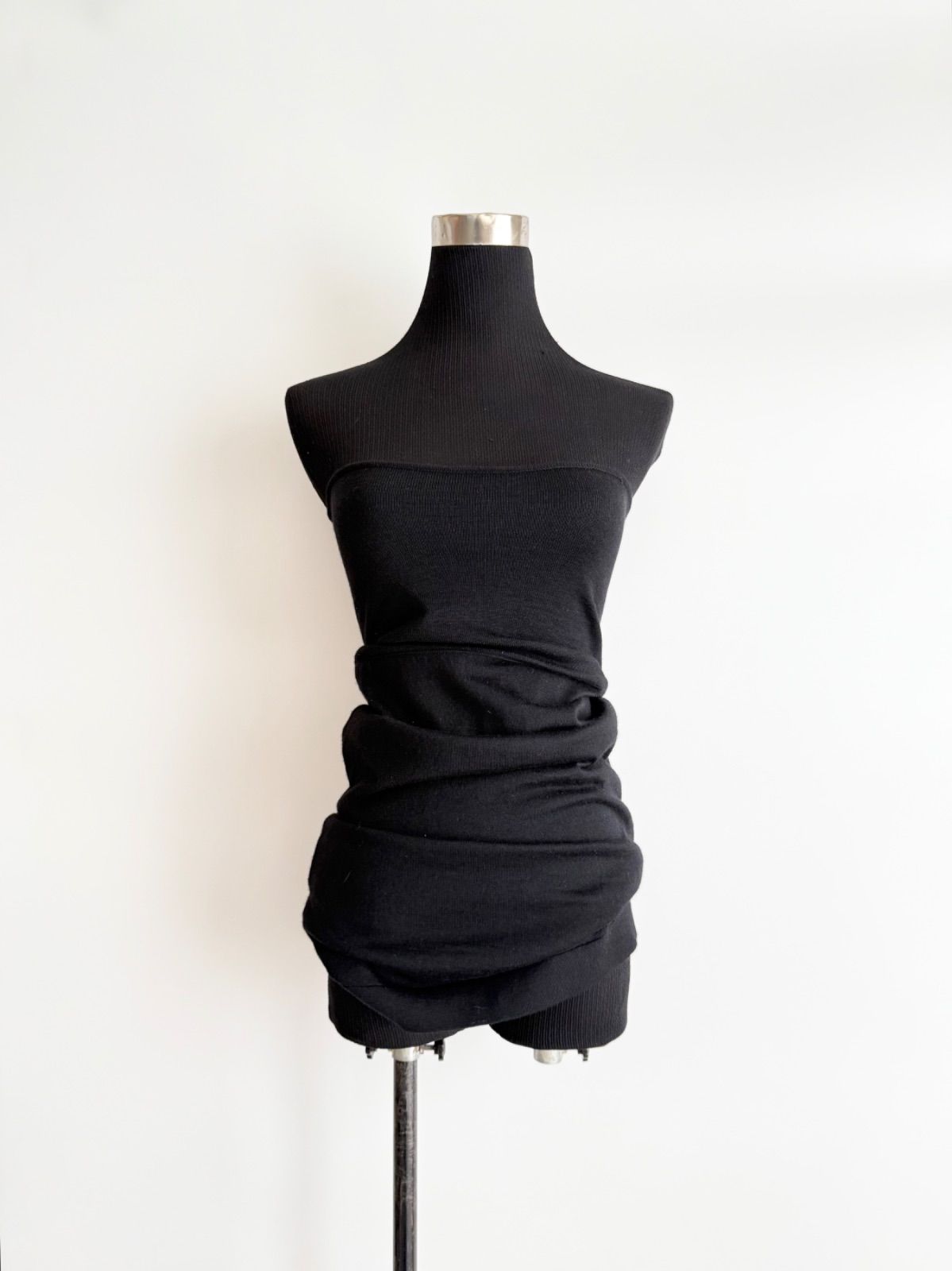 SS2001 Hermès by Margiela tube top チューブトップニット カシミア ワンピース トップス チューブトップ カシミア 2way