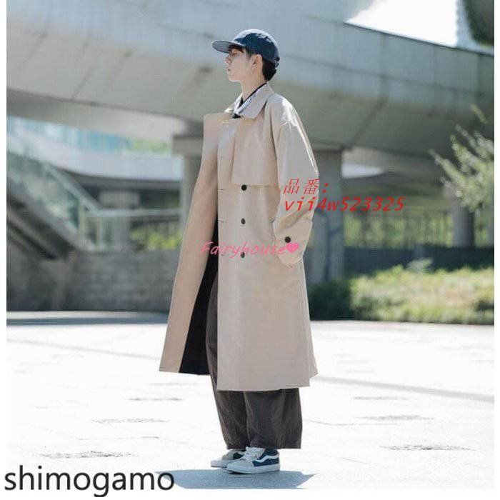 トレンチコート メンズ 秋冬 ロング丈 無地 コート ビジネスコート 通勤 ゆったりアウター vii4w523325