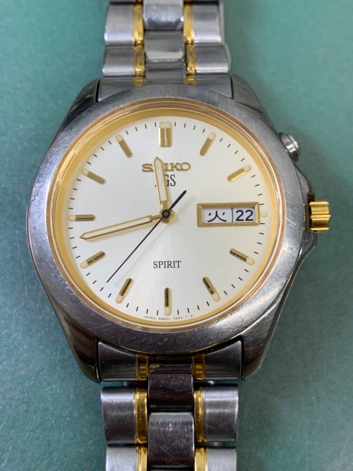 R6-4921 中古品セイコー AGS 5M23-7A60 ジャンク品 - メルカリ