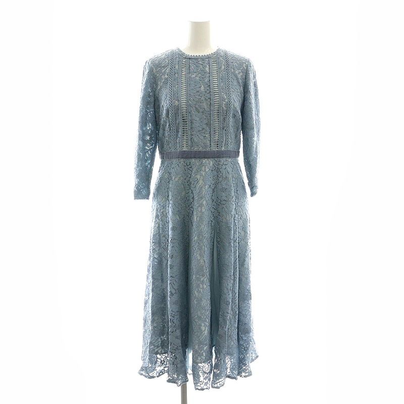 アプワイザーリュクス Apuweiser Luxe レース接ぎデザインワンピース