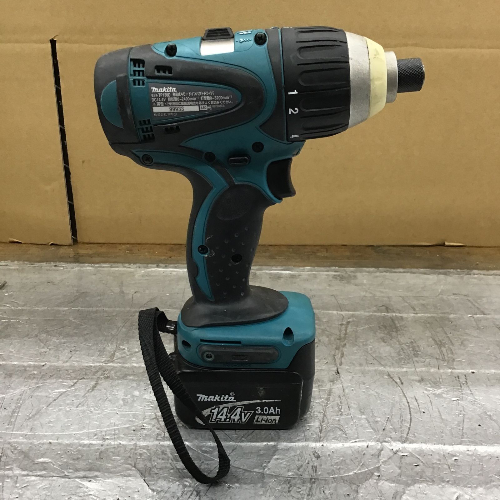 格安 マキタ 14.4V TP130D 充電式 4モード インパクトドライバー 格安 マキタ 14.4V TP130D 充電式 4モード インパクトドライバー