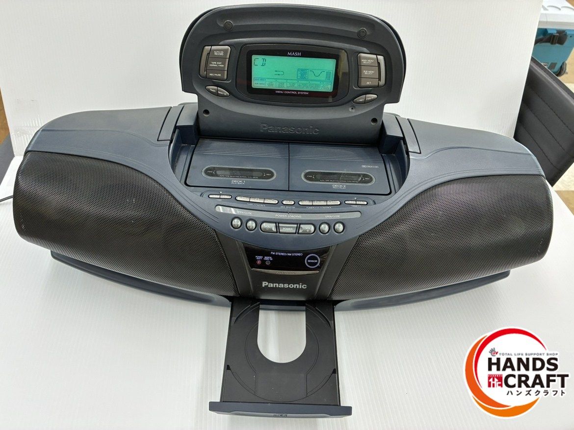 Panasonic/パナソニック/コブラトップ/RX-DT909/バブルラジカセ 当時物 Panasonic コブラトップ バブルラジカセ RX-DT909 パナソニック