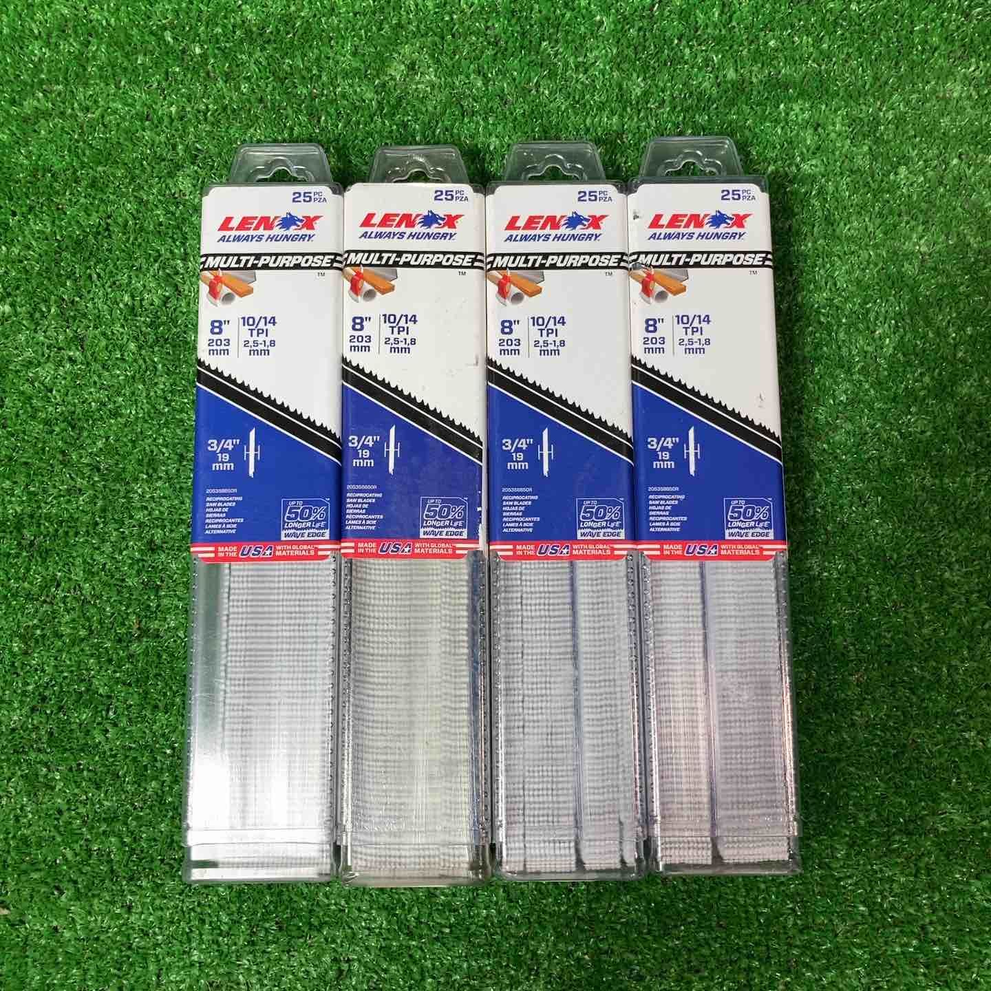 レノックス LENOX 200mm セーバーソーブレード 25枚入 20535B850R 岩槻店