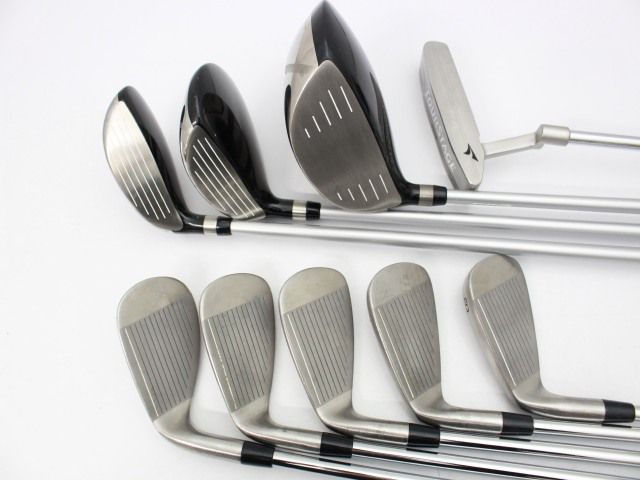 TOURSTAGE V002 キャディバッグ付11本セット（スチール：S