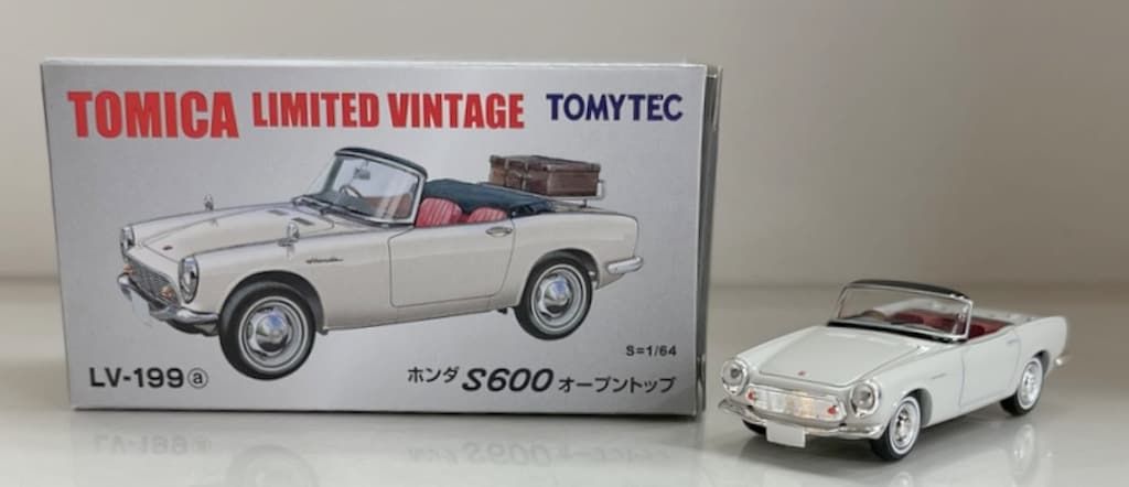 トミーテック TOMICA LIMITED VINTAGE ホンダ S600 オープントップ (白) LV-199a