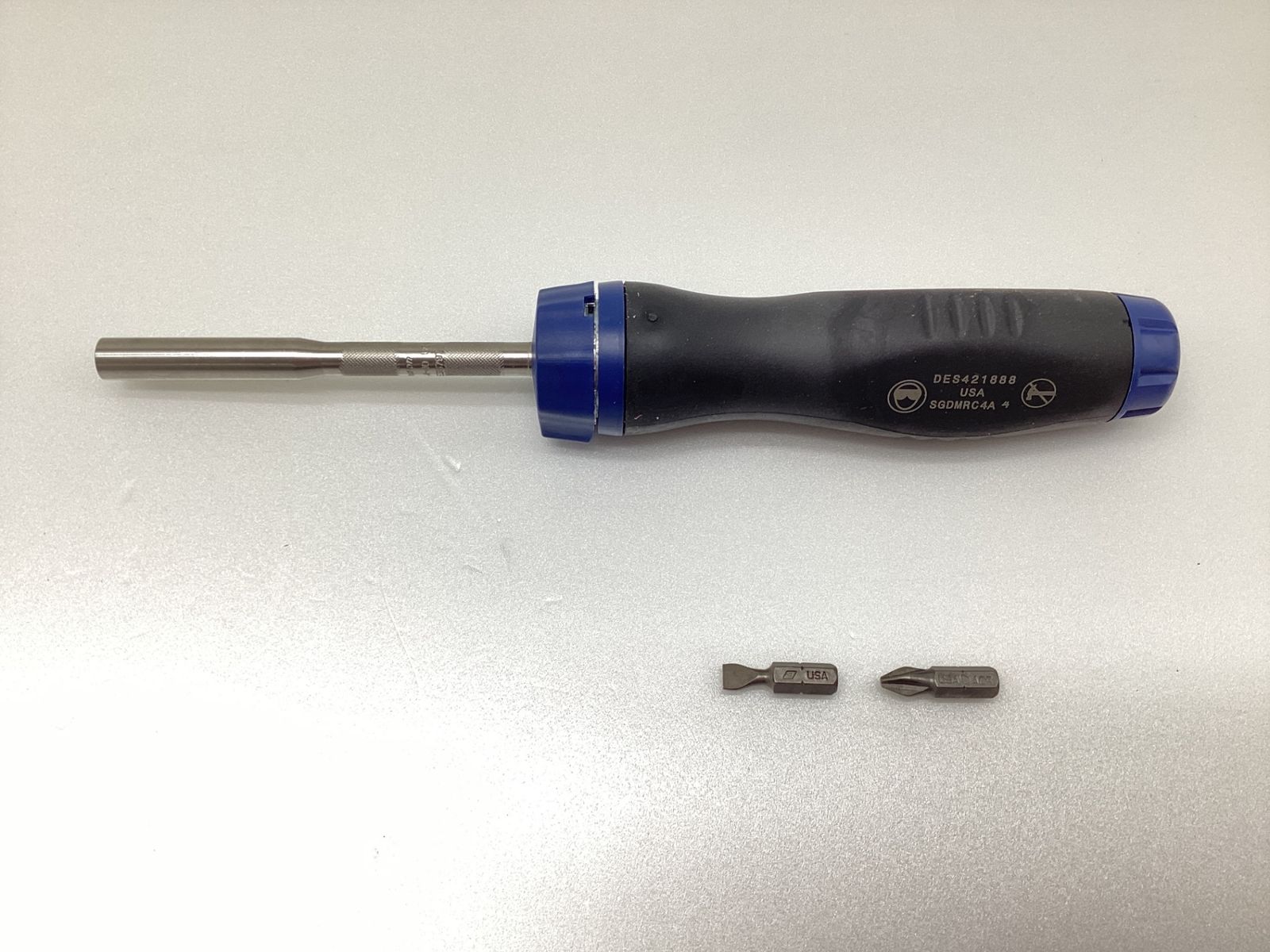 Snap-on スナップオン ラチェットドライバー SGDMRC44BMB パワーブルー IT3NH1V94X0N エコツール豊田インター店 M02