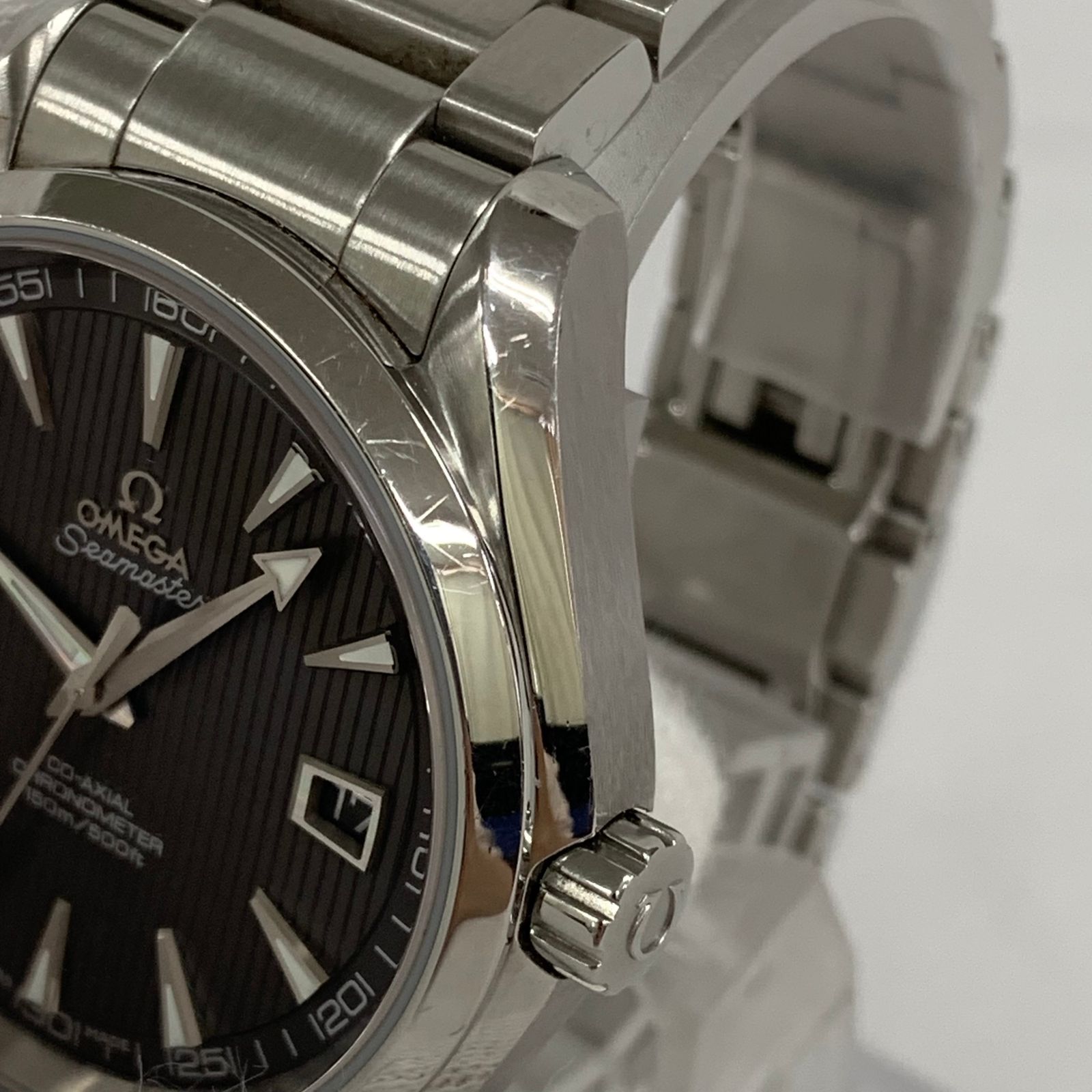 【ジャンク品】OMEGA オメガ SEAMASTER AQUATERRA シーマスター アクアテラ 自動巻き 腕時計 150m防水 231.10.39.21.06.001